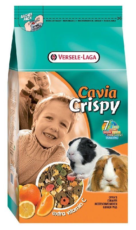 Корм для морских свинок Versele-Laga Crispy Cavia