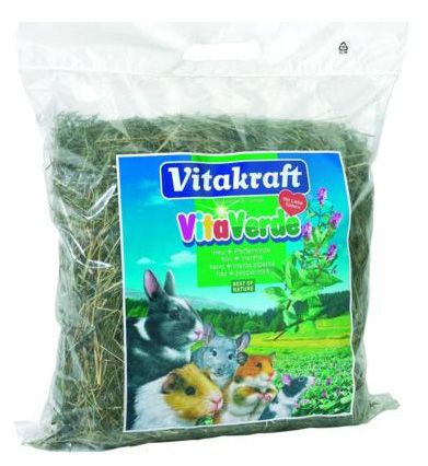 Сено для грызунов Vitakraft Vita Verde мята 500 г.