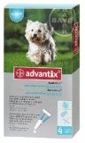 Капли для собак Bayer Advantix 100 от 4 до 10 кг.